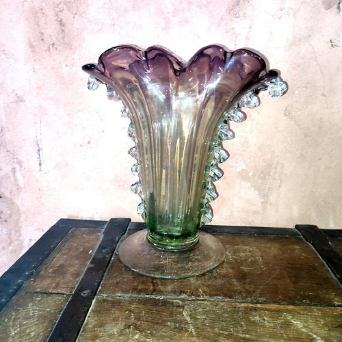 Grand vase verre - verre, coloré