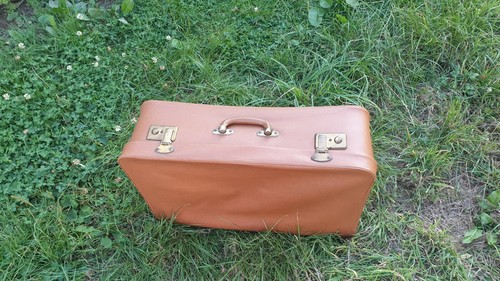 Ancienne valise cuir - ancienne,