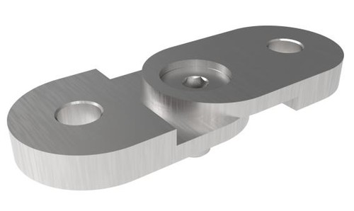 Plaque visser v2a pour main - plaque,