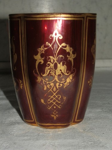 Ancien petit vase polylobe - vase,
