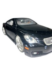 Jada Toys Black Lexus Sc430 5 Small Components Missing See Photos