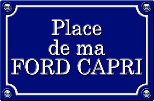 Place ford capri 29cm - ford,