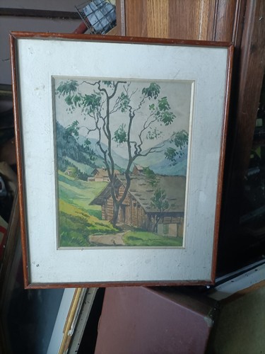 Tableau aquarelle paysage - , de