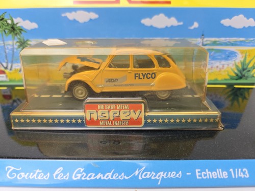 Norev citroën 2cv - norev, publicité