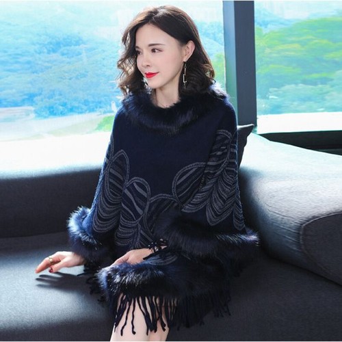 Femme poncho cape manteau - poncho,