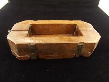 Moule à beurre ancien en bois