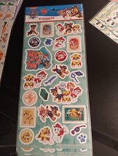 2 SHEETS STICKERS FOR SCRAPBOOKING NEW 30X15 CM PAW PETROL
