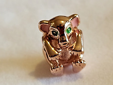 Charm PANDORA NALA le roi lion Disney métal doré or rose fin 585/1000e