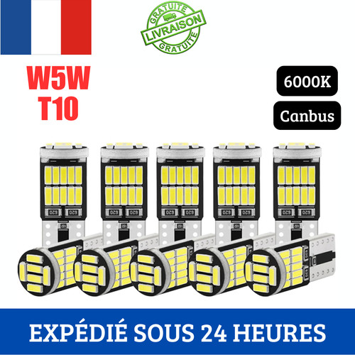 Ampoules led t10 w5w - led,