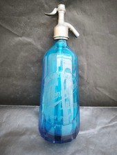 Siphon bleu a eau de Seltz