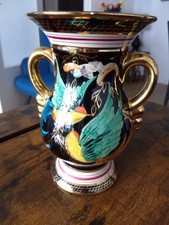 Superbe vase 24 cm signé