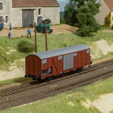 Roco 47580 Wagon Gbs couvert