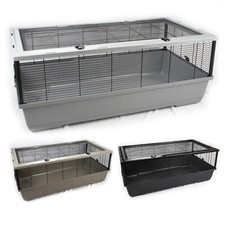 Premium XXL Cage à Lapins Bernie 100cm Cochon D'Inde Lapin Hamster Cage