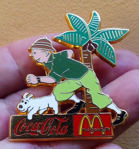 Rare grand pins - tintin, et