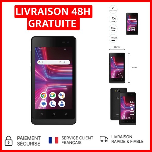 Smartphone logicom wave - smartphone, 4