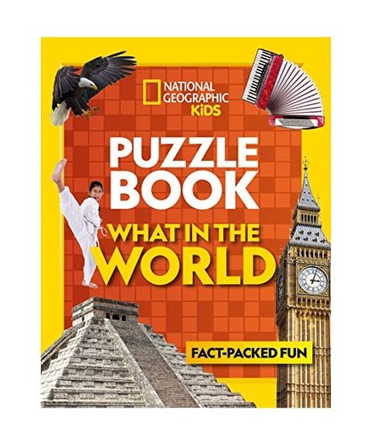 Puzzle book what - book, world