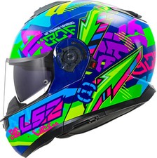 Casque LS2 FF908 Strobe II Svent bleu vert