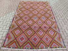 Sard Wool Kilim Rug, Area Rugs, Bohemia Rug, Floor Carpet Teppich Tapis 70"X112"