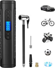 Compresseur Portable Sans Fil 150 PSI avec Écran LCD et Lumière LED - 6000 mAh