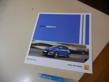 RENAULT TWINGO GORDINI R.S. Japanese Brochure 2011/04 ABA-NK4M