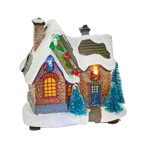 Noël mini led village - led, scène