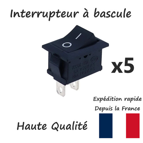 Interrupteur bascule off - à, on/off