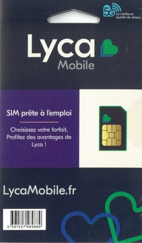 Carte sim lyca mobile - sim,