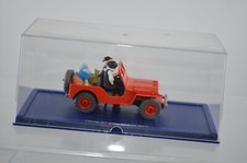 VOITURE TINTIN JEEP ROUGE TINTIN AU PAYS DE L'OR NOIR