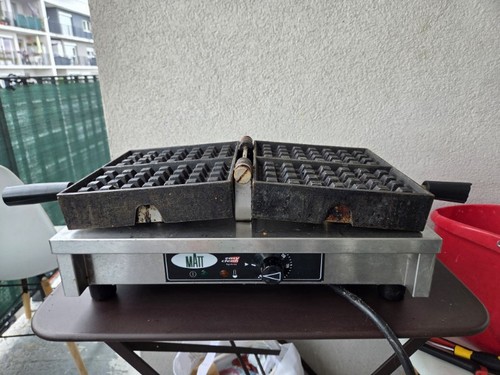 Gaufrier professionnel matt - -,