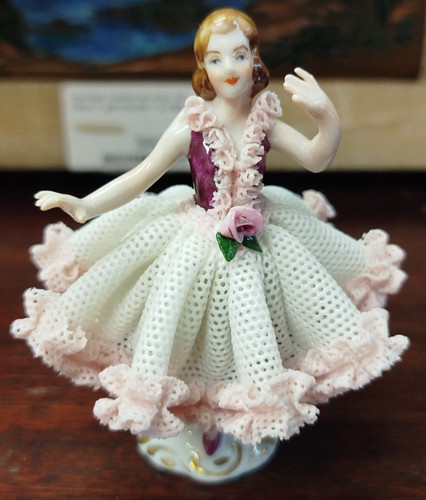 Figurine danseuse porcelaine - figurine,
