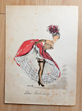 Litho Janicotte Paris French