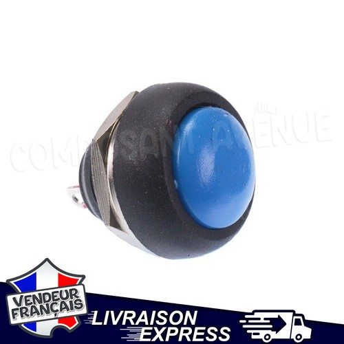 Interrupteur bleu rond - interrupteur,