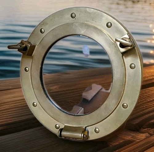 Miroir hublot cabine nautique - miroir,