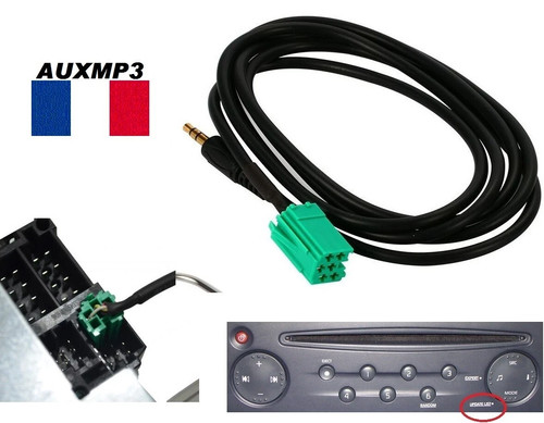 Cable auxiliaire adaptateur