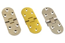 Charnière de Rabat 180° pour Machine à Coudre Meuble Table Pliante Laiton