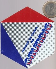 Autocollant. C15. Vidéo TV. Hifi.. GRUNDIG