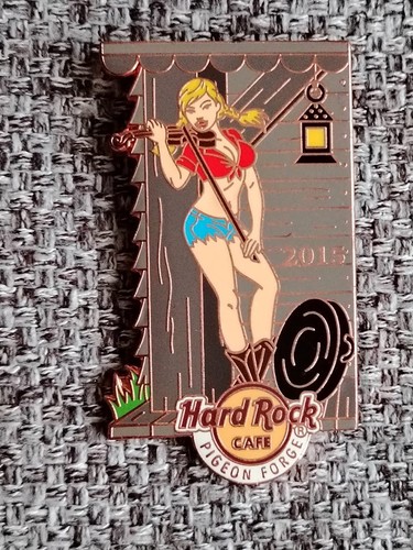 Pin girl hard rock - pin, cafe/