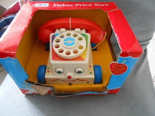 Téléphone tirer fisher - téléphone, À