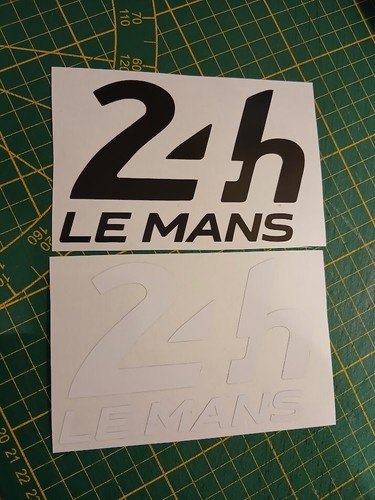 Autocollant 24h mans - autocollant,