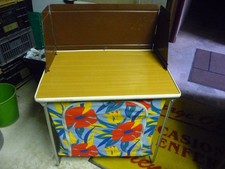 table de camping rangement