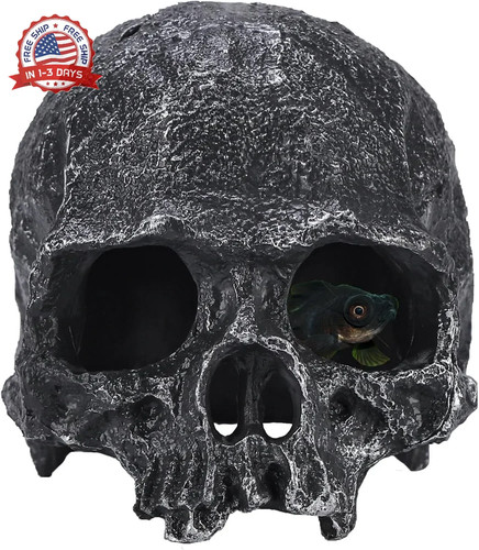 Resin reptile hideout - reptile, for