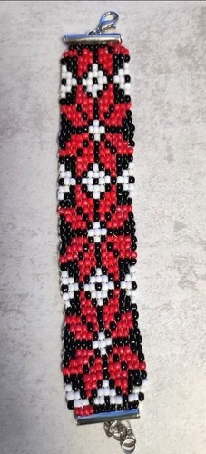Bracelet manchette perles - manchette,