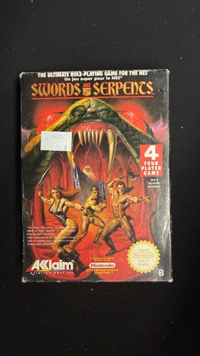 Swords serpents nintendo nes - swords,
