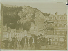 Belgique, Citadelle de Dinant Vintage citrate print Tirage citrate  9x12 