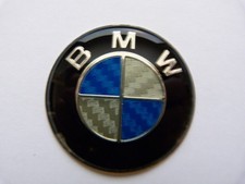 Centre de volant BMW 45mm bleu