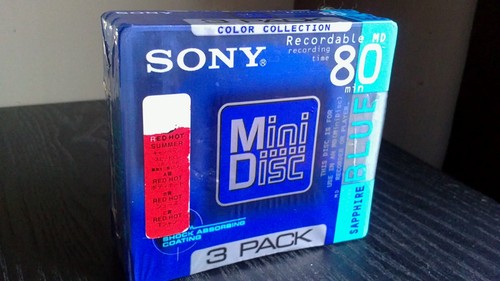 Minidisc sony color - sony,