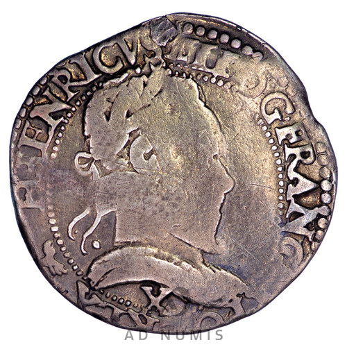 France demi franc 1587 henri - demi,