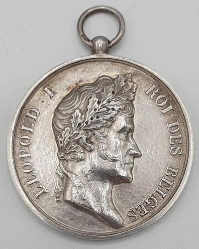 Médaille leopold - (argent), :