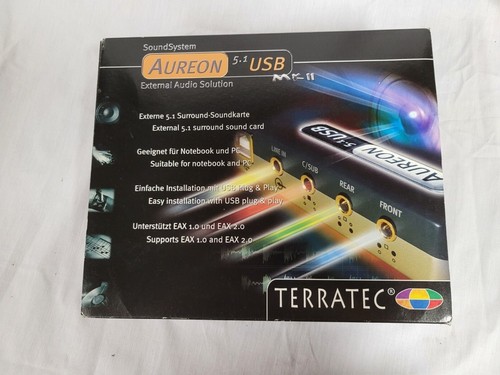 Carte son terratec aureon usb - son,