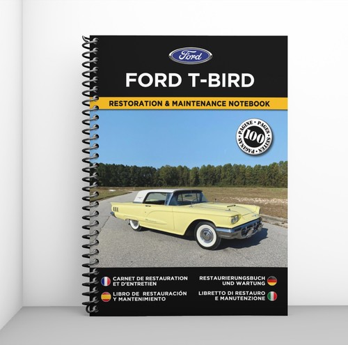 Ford thunderbird cahier de - thunderbird, :